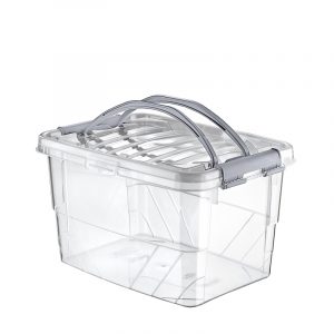 Boite de Transport en Plastique Double Poignée 13 Lt Handy Box - HOBBY LIFE