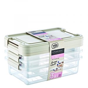 Set de Conservation en Plastique 6 Lt x3 pièces Infinity Stormax - HOBBY LIFE