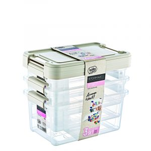 Set de Conservation en Plastique 5 Lt x3 pièces Infinity Stormax - HOBBY LIFE