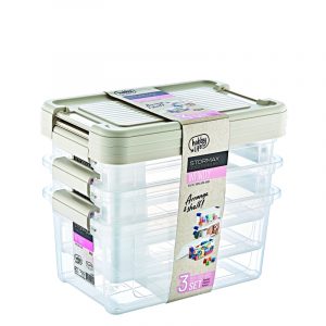 Set de Conservation en Plastique 9 Lt x3 pièces Infinity Stormax - HOBBY LIFE