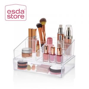 Organiseur Maquillage 11 Compartiments avec 1 Tiroir (ES004)