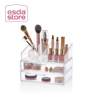 Organiseur Maquillage 11 Compartiments avec 2 Tiroirs (ES004-A)