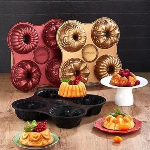 Moule à Gâteau en Fonte 4 en 1 SIRIUS