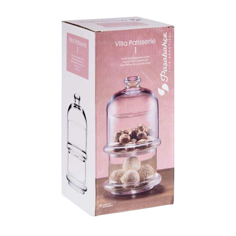 Verrine Double Avec Couvercle 16x6,9cm VILLA PATISSERIE