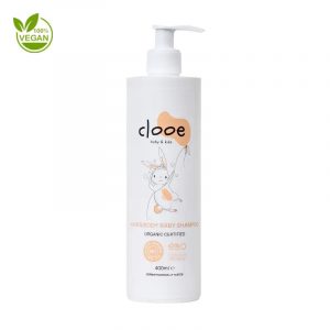 Shampoing Corps et Cheuveux Vegan pour Bébé 400 ml - CLOOE