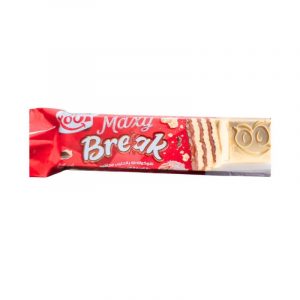 Gaufrettes Enrobées de Chocolat Blanc 40gr - KOOL MAXI