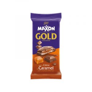 Gold Tablette de Chocolat au Lait et Caramel 17x100gr - MAXON