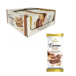 Tablette de Chocolat Crème de Pralinée et Feuillantine 95gr - MOMENT