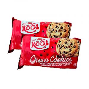 Cookies aux Pépites de Chocolat au Lait 2x150gr - KOOL MAXI
