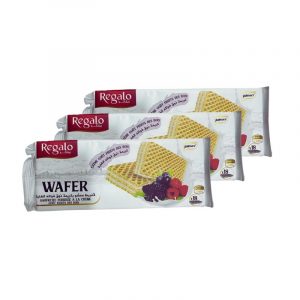 Gaufrettes à la Crème de Fruits 140gr - REGALO